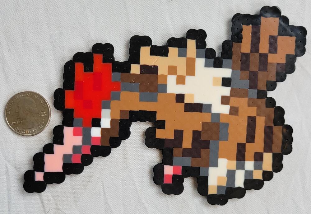 Fearow Menu Icon Pokemon Perler Bead Pixel Art